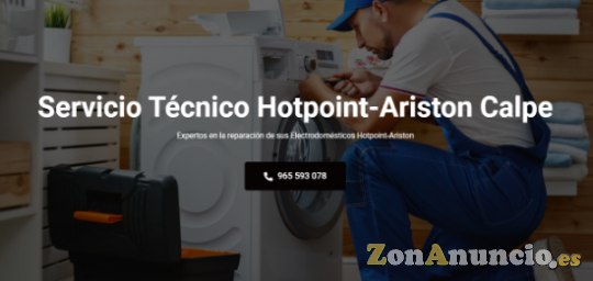 Servicio Técnico Hotpoint-Ariston  Calpe 965217105